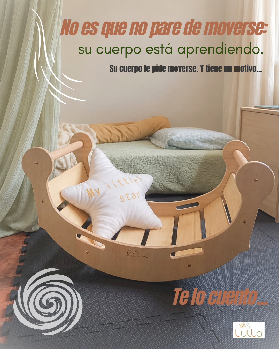 No es que no pare de moverse