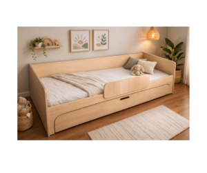 Cama marinera con baranda removible